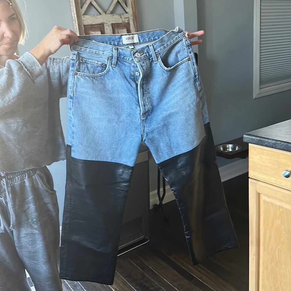 AGOLDE JEANS NWOT PIECED 90s PINCH WAIST // SIZE 28